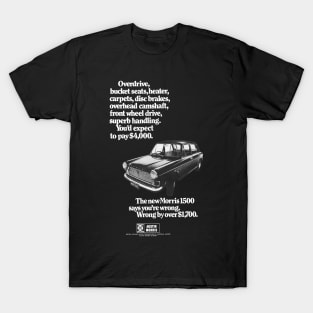 MORRIS 1500 - Australian car ad T-Shirt